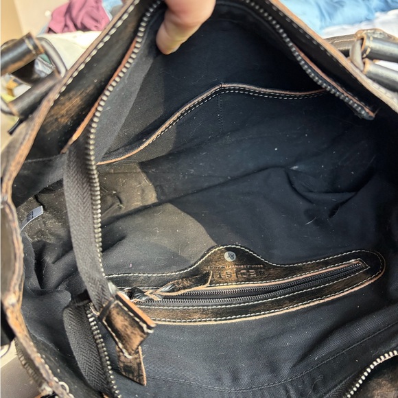 Bed Stu Black Rockababy Leather Tote - Picture 12 of 16